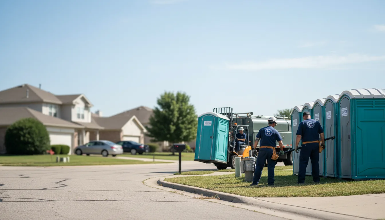 Porta Potty Rental in Wideman, AR near me
